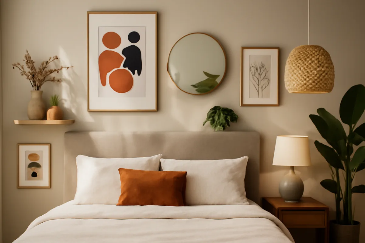 Come decorare la parete dietro al letto: idee originali che cambiano l’atmosfera