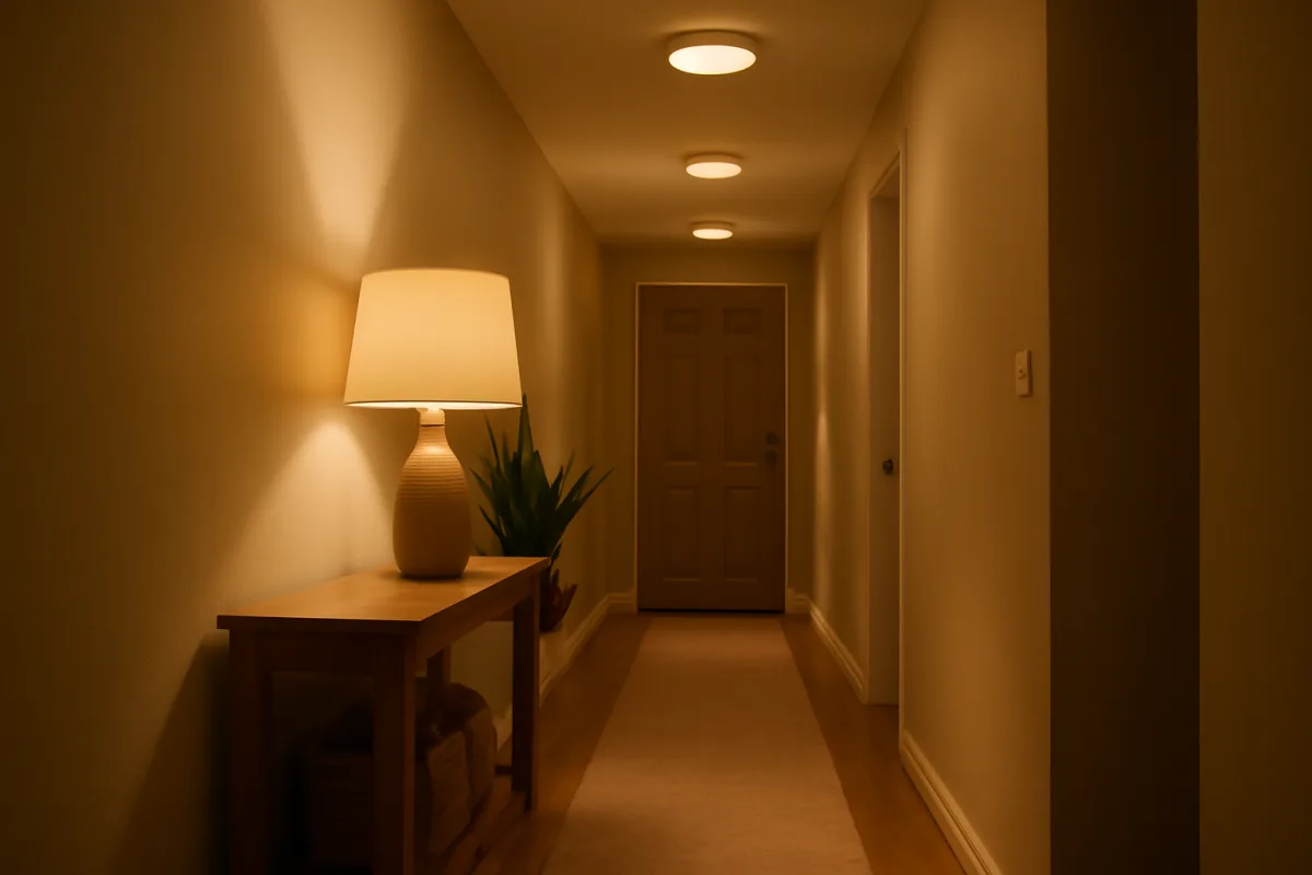 Illuminazione per il corridoio: come creare una zona accogliente e sicura in casa