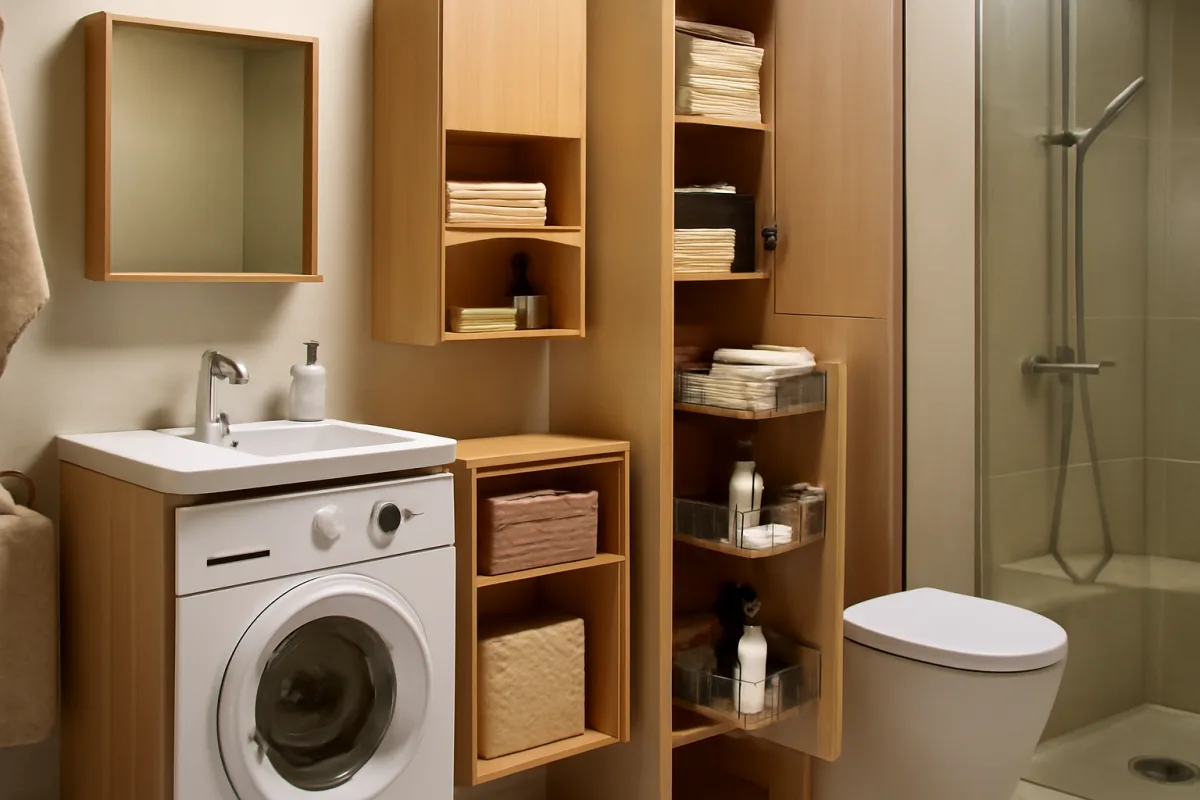 Mobili salvaspazio per bagno piccolo: soluzioni creative che rivoluzionano l’ambiente