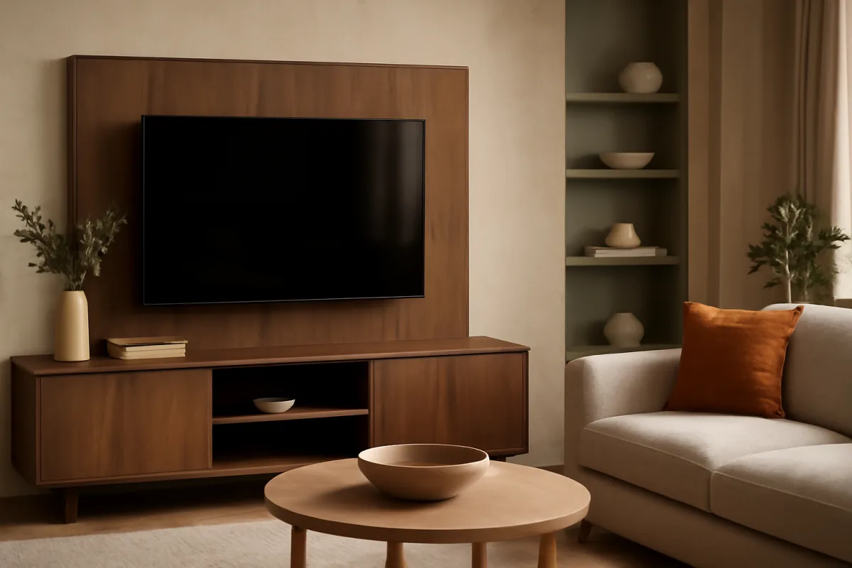 Arredare la parete tv: quali colori e materiali valorizzano il soggiorno