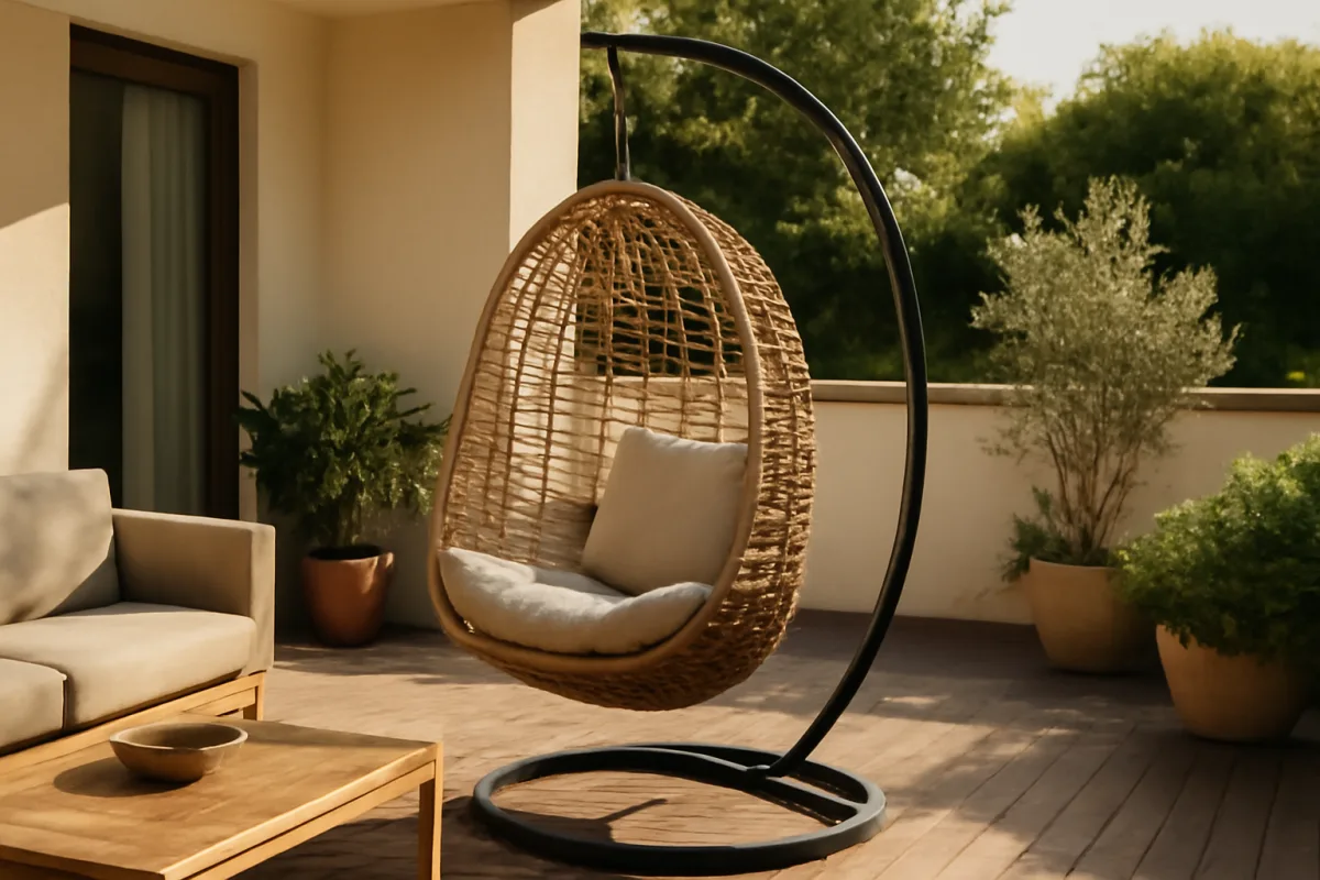 Sedute sospese: dove inserirle per valorizzare zone relax e terrazzi