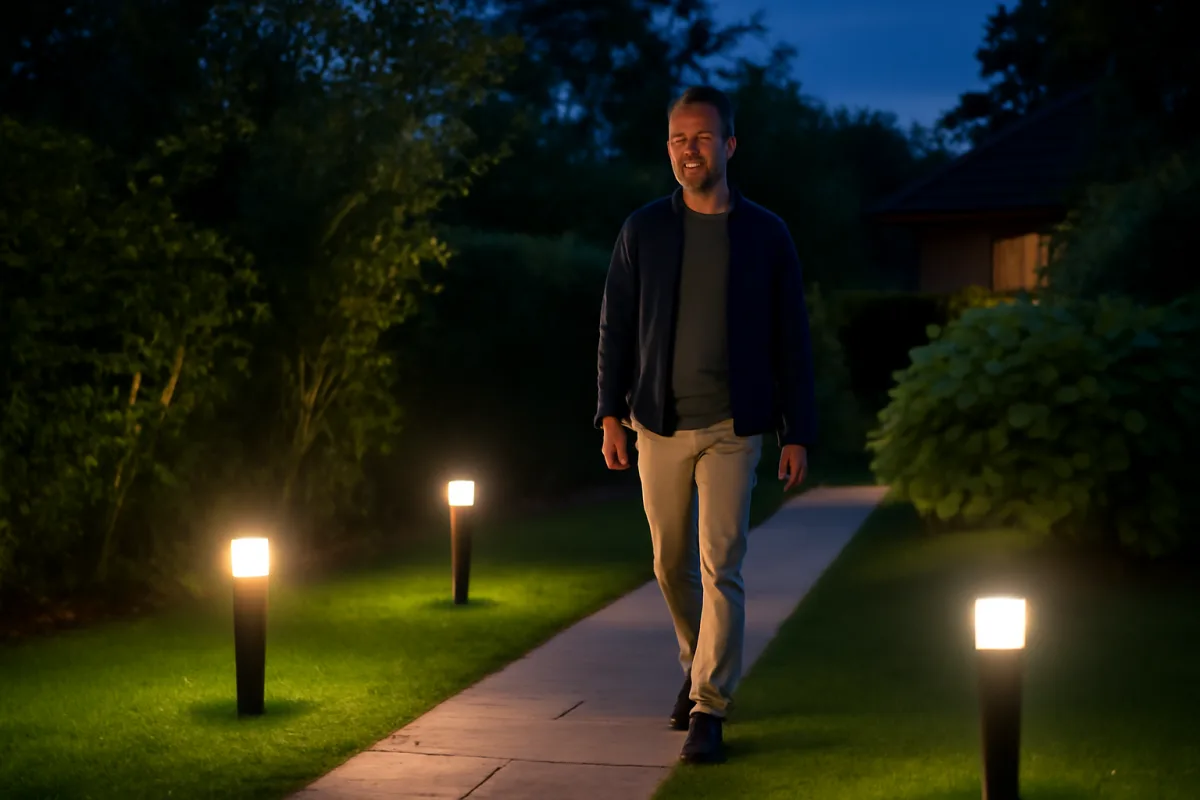 Illuminazione esterna a LED: come incrementa comfort e sicurezza del giardino