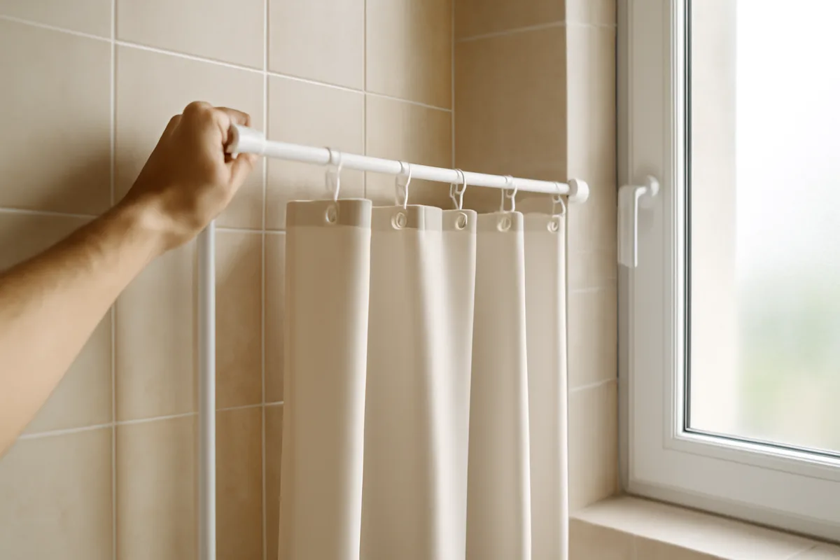 Tende per bagno senza bucare le piastrelle: sistemi innovativi poco conosciuti