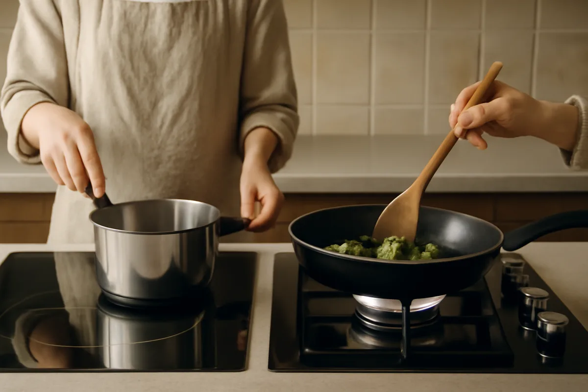Piani cottura a induzione o gas? Le differenze pratiche che incidono in cucina