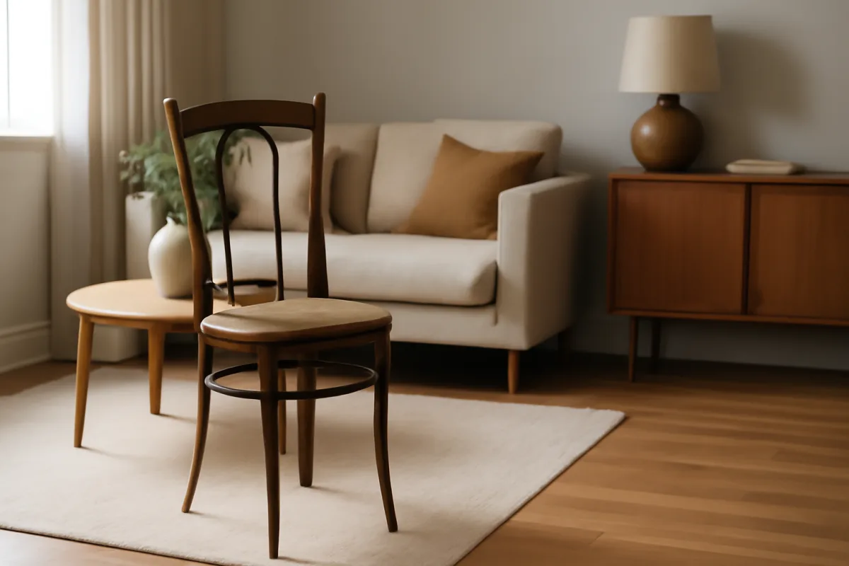 Sedie vintage: dove inserirle per creare carattere senza sovraccaricare l’arredo