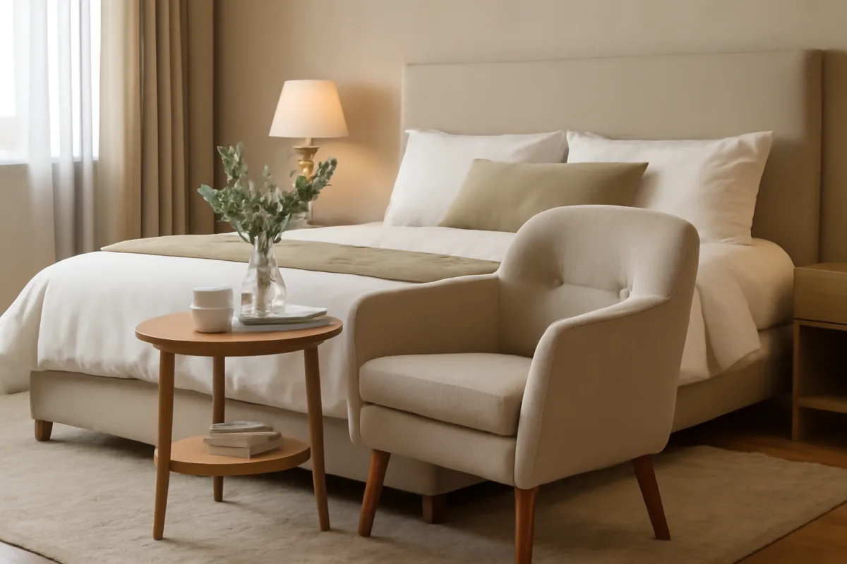 Poltroncine imbottite in camera letto: come valorizzare e rendere l’ambiente accogliente