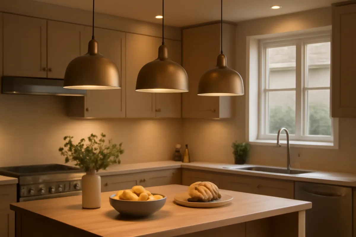 Lampade a sospensione per cucina: idee per illuminarla e renderla subito più accogliente